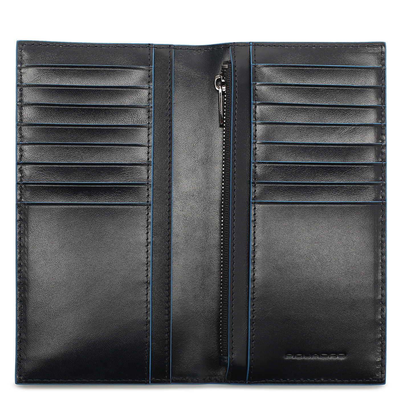 Портмоне на полную купюру Piquadro Blue square