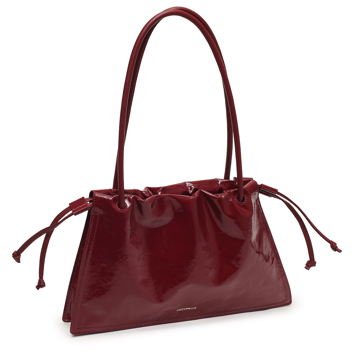 Глянцевая кожаная сумка Coccinelle CoccinelleDulse Shiny