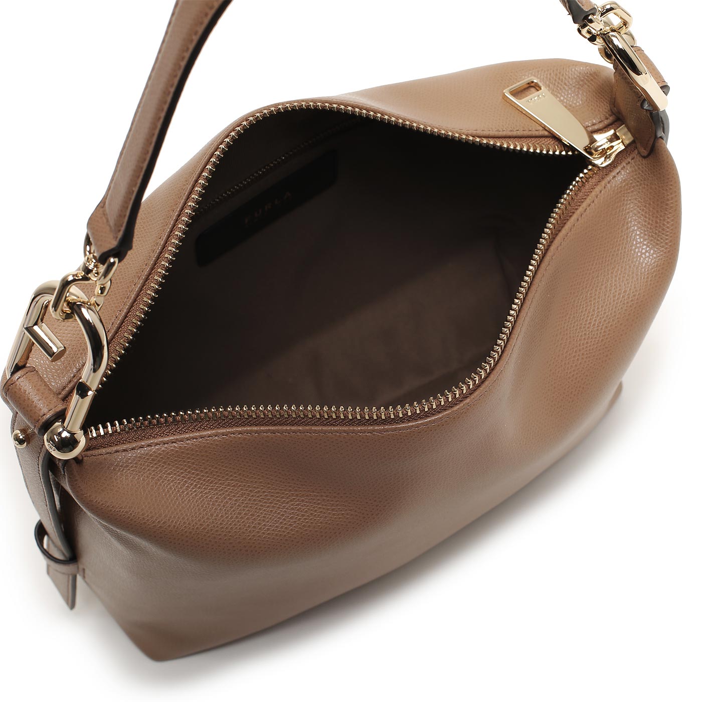 Кожаная сумка Furla Tonie