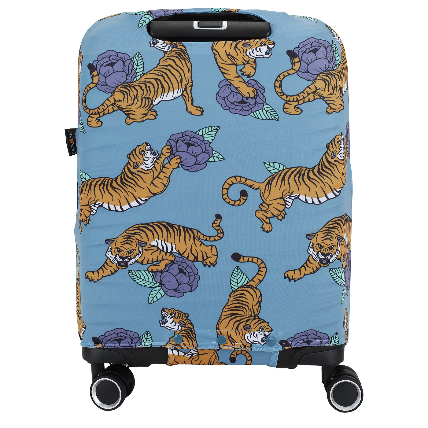 Чехол для чемодана Eberhart Animals Light Blue