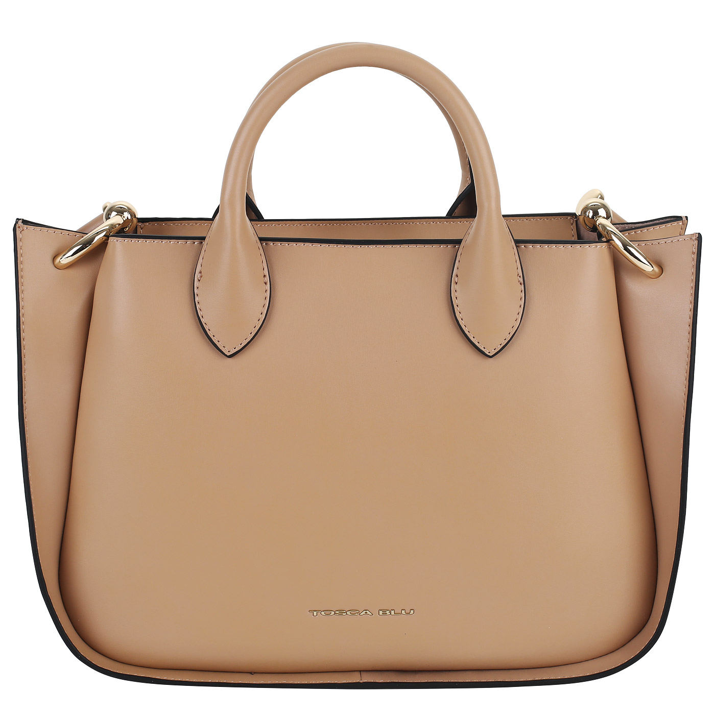 Tosca Blu Кожаная сумка с короткими ручками