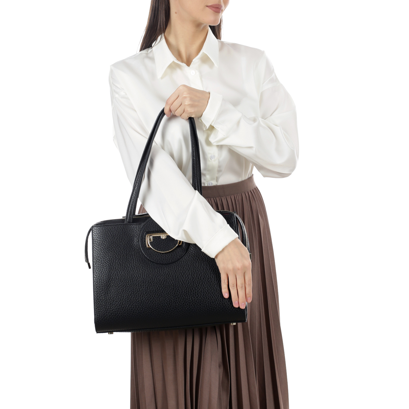 Кожаная сумка Carlo Salvatelli Tiziana cervino