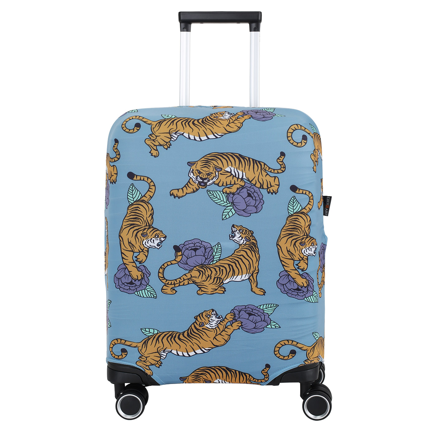 Чехол для чемодана Eberhart Animals Light Blue