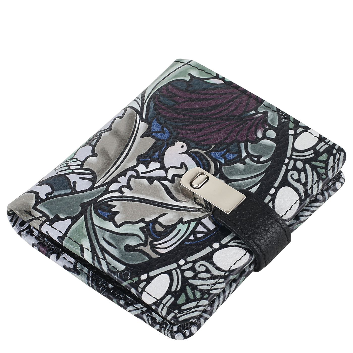 Кошелек складной с принтом Curanni 