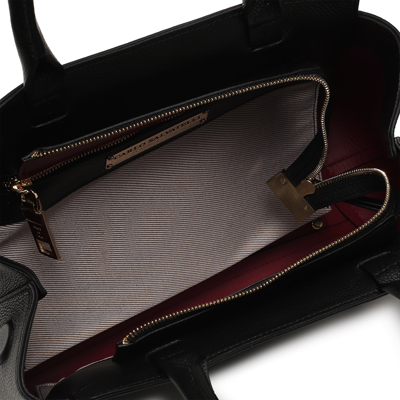 Кожаная сумка Carlo Salvatelli Stefani gemma