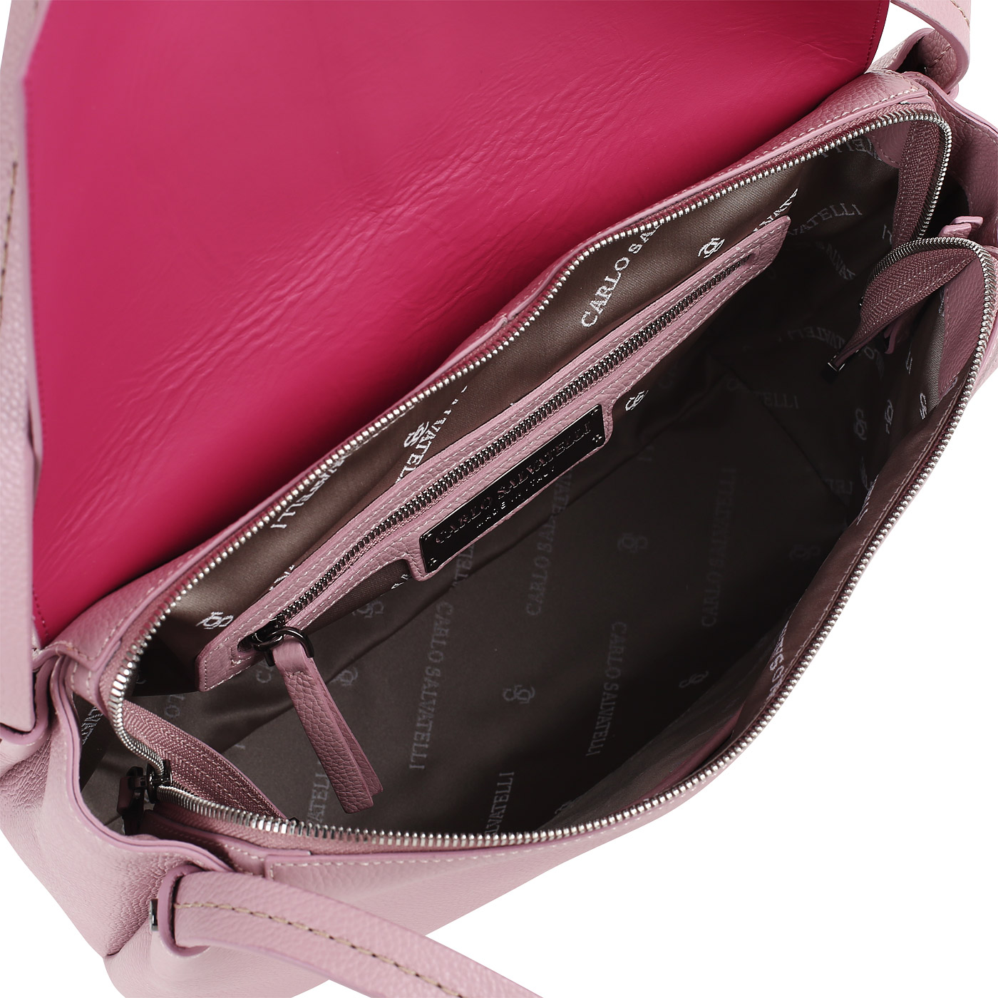 Сумка с откидным клапаном Carlo Salvatelli Gemma