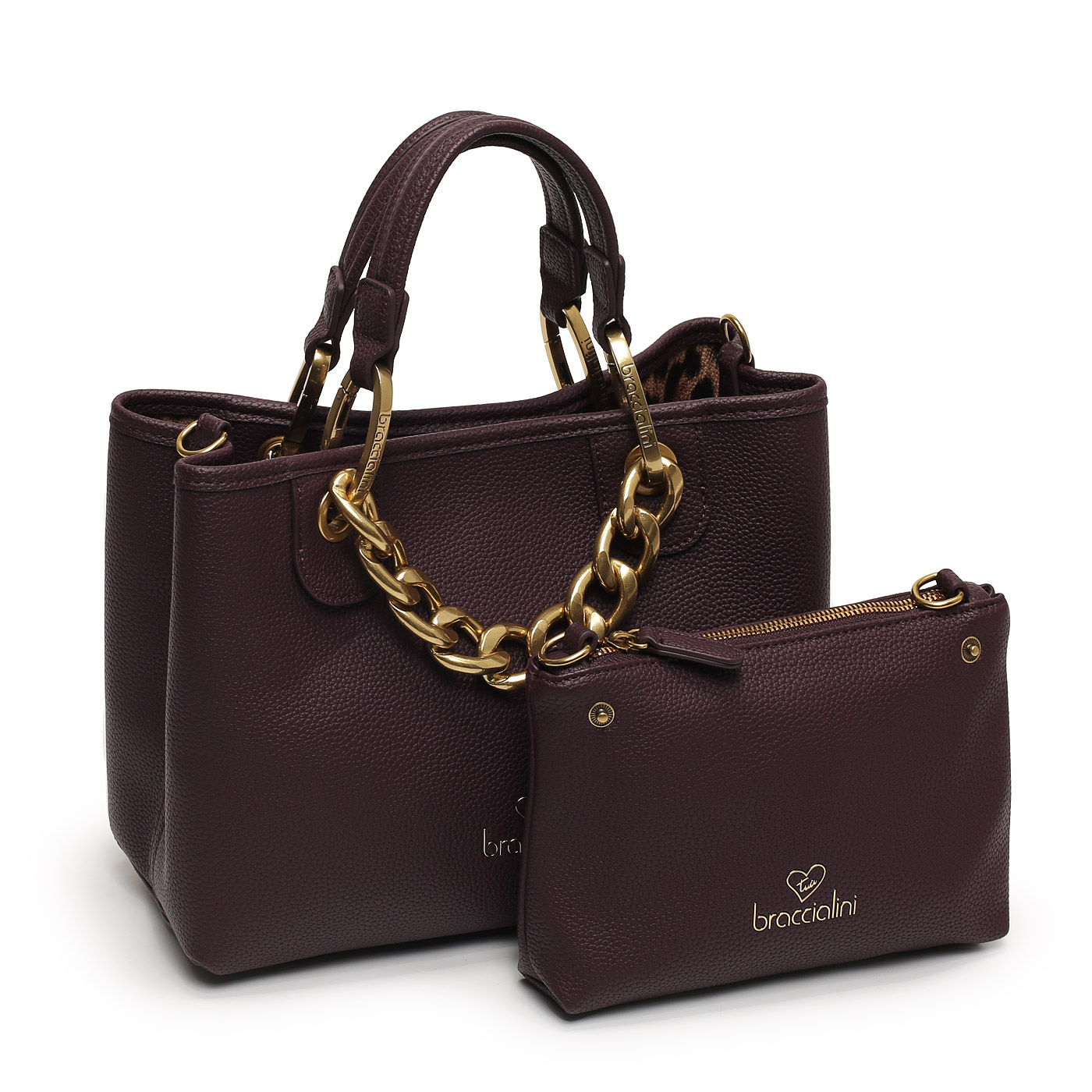 Сумка с двумя ручками Braccialini Beth jewels