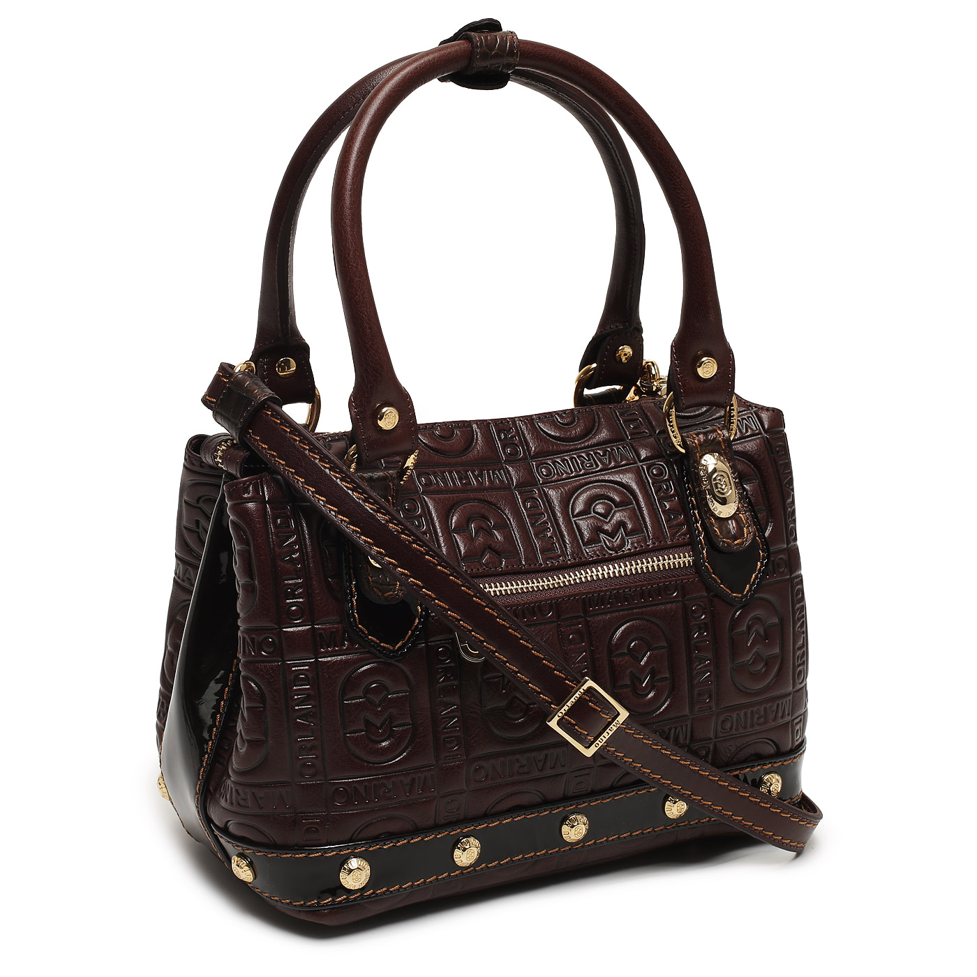 Кожаная сумка Marino Orlandi 