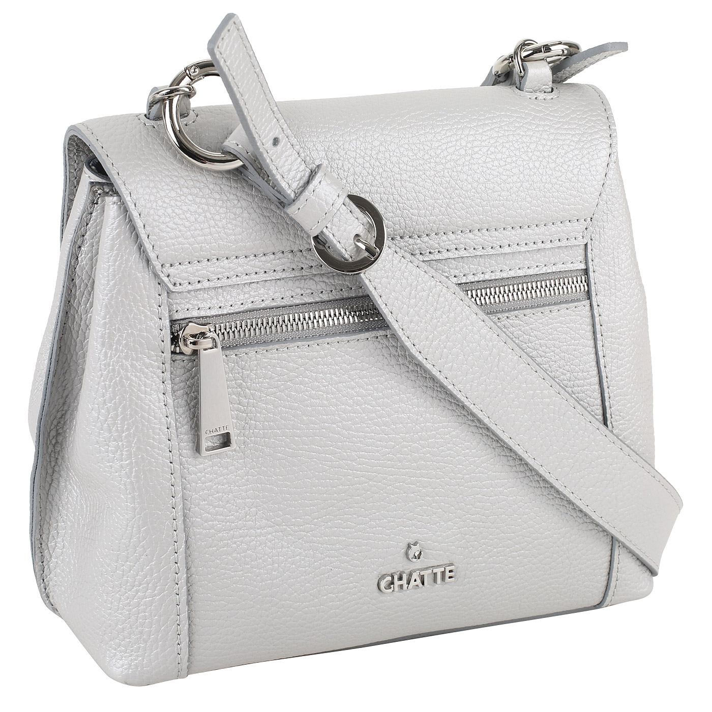 Кожаная сумка с плечевым ремешком Chatte Dijon