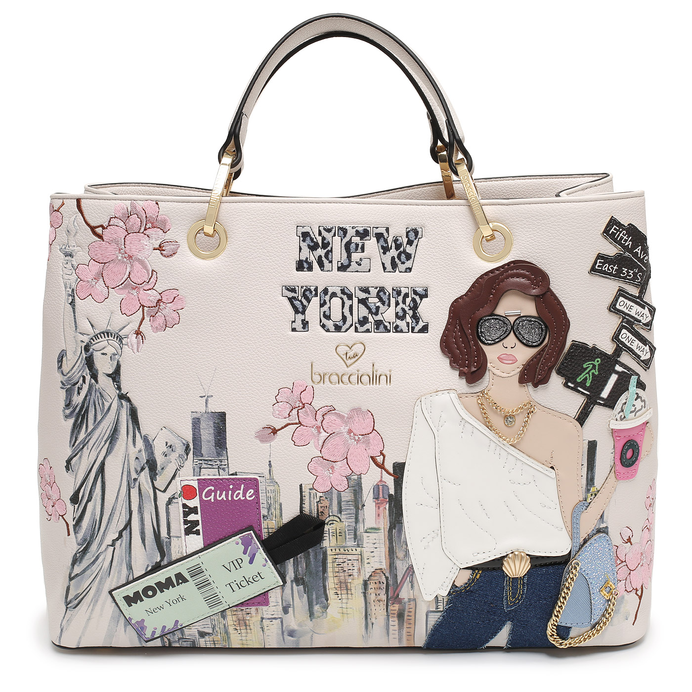 Braccialini Сумка с короткими ручками