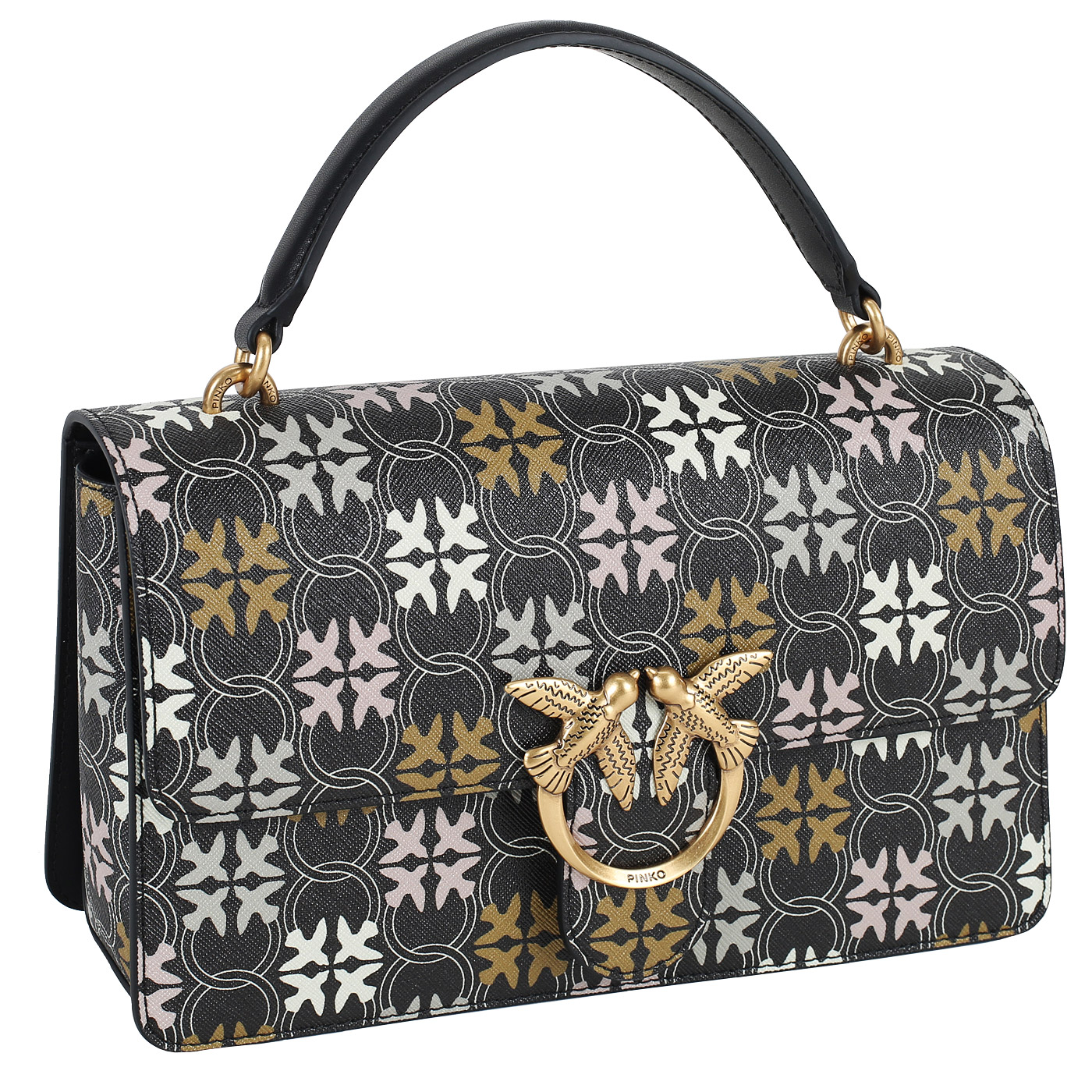 Кожаная сумка Pinko Love One