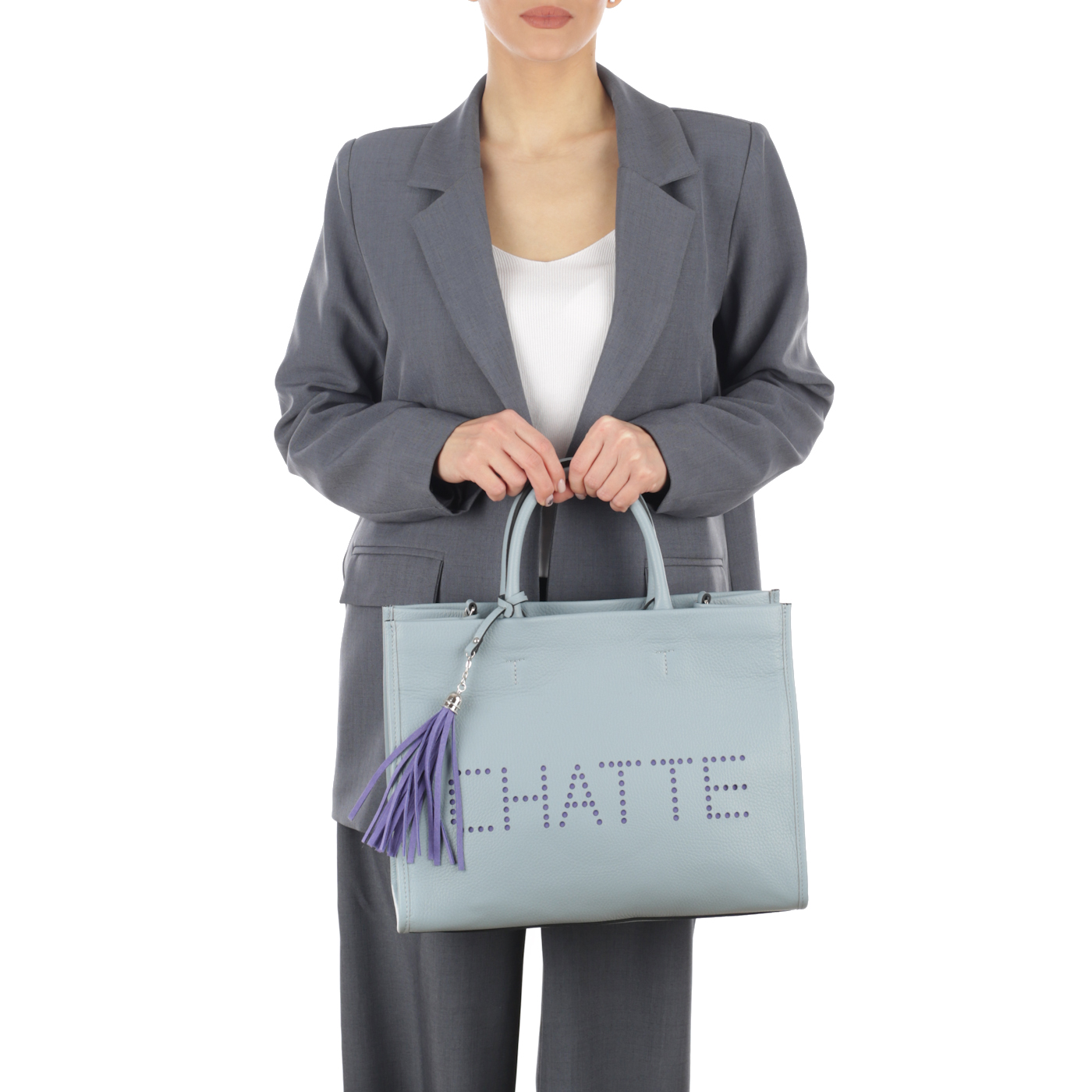 Кожаная сумка Chatte Marseille