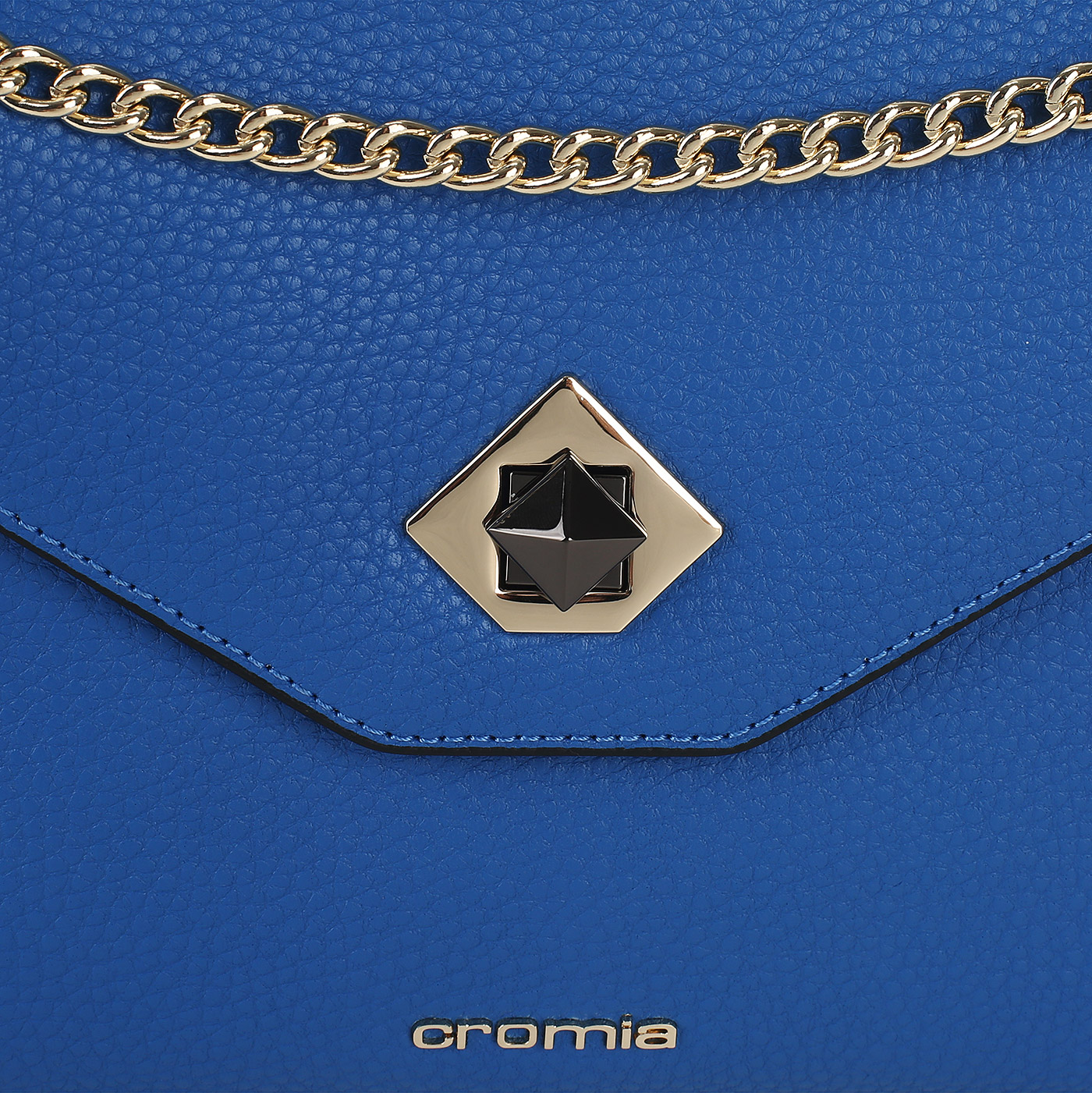 Кожаная сумка с цепочкой Cromia Mina