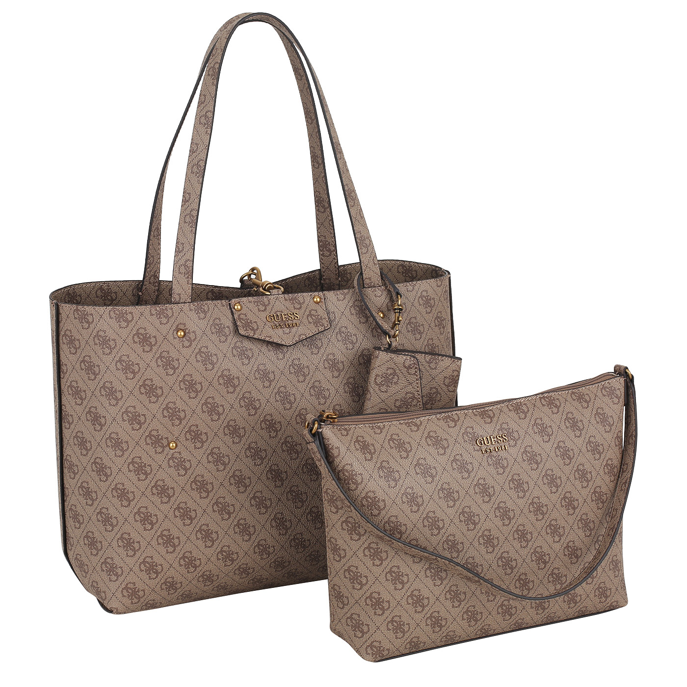 Сумка со съемным отделением Guess Eco Brenton