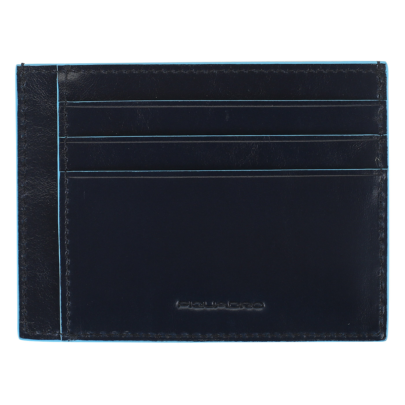 Визитница с внешними кармашками Piquadro Blue square