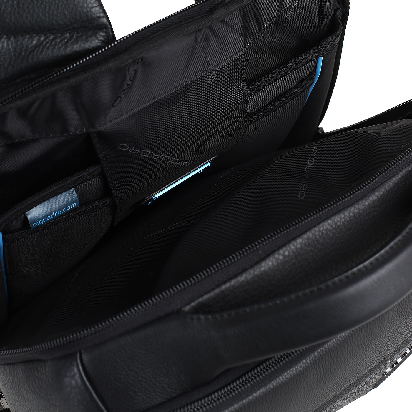 Кожаный деловой рюкзак Piquadro Akron